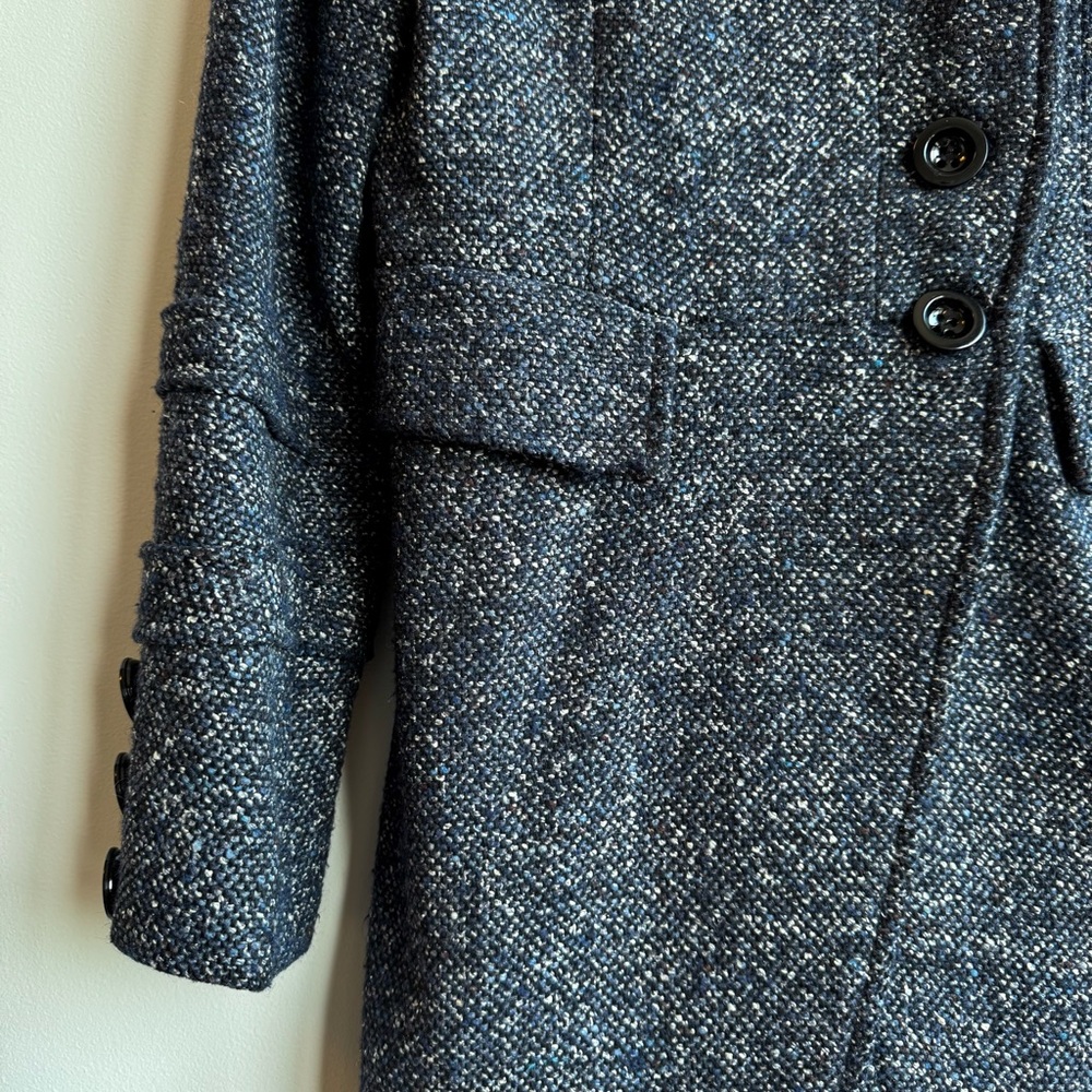 Zara tweed wool coat - Picture 4 of 12
